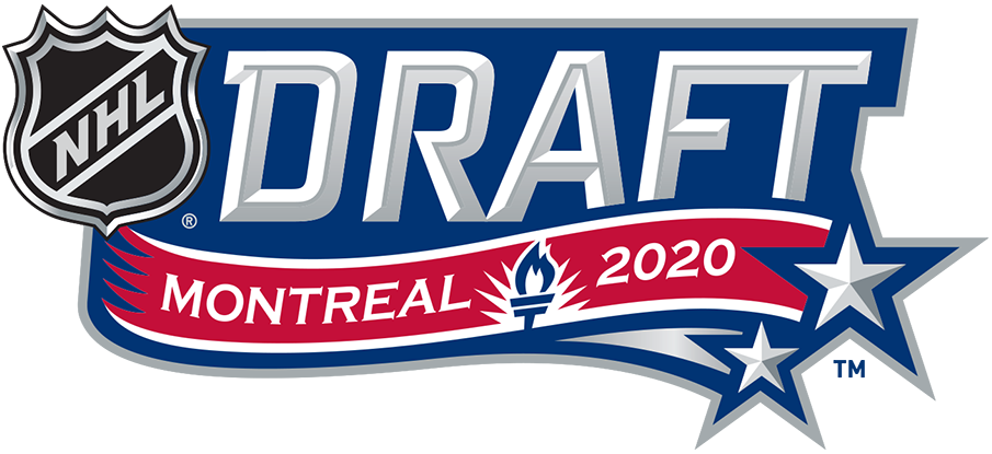 NHL Draft 2020 Unused Logo v2 iron on transfers for T-shirts